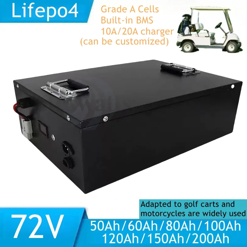 Lifepo4 72V 100Ah Battery Pack Ev - Lifepo4 แบตเตอรี่ 72V พร้อมบลูทูธ BMS APP