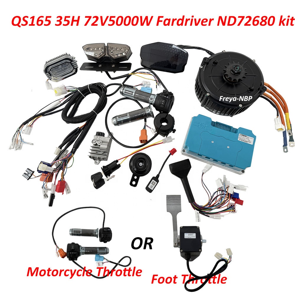 Mid Drive Motor Kit 72V 5000W - มอเตอร์ QS QS165 5000W 72V 35H