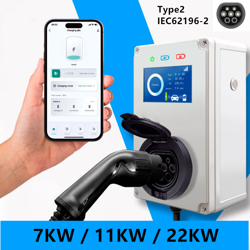 เครื่องชาร์จรถยนต์ไฟฟ้าแบบที่  - Ev Charger Type 2 22Kw 32A 3 Phase บทวิจารณ์และราคา