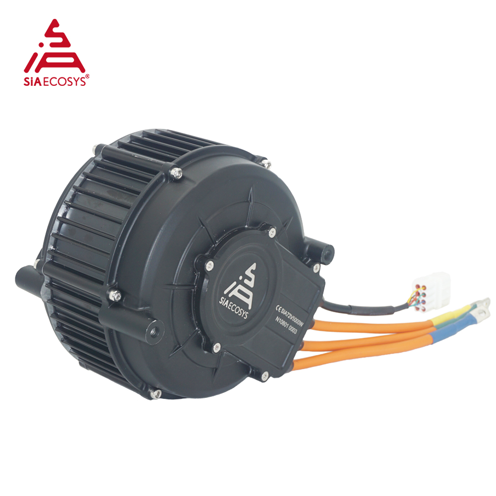 ชุดมอเตอร์ขับกลางพร้อมเอนโค้ดเ - Mid Drive Motor Kit 72V 5000W บทวิจารณ์และราคา