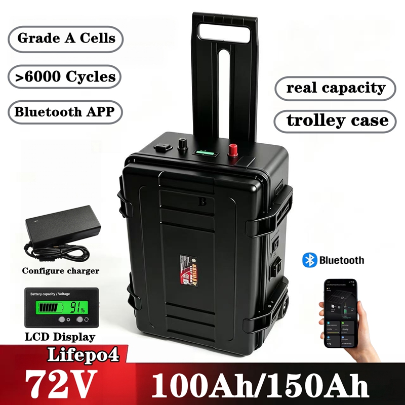 ชุดแบตเตอรี่ลิเธียม LiFePO4 72 - Lifepo4 72V 100Ah Battery Pack Ev บทวิจารณ์และราคา